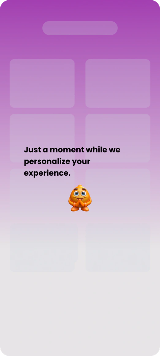 Mood Match group loading screen