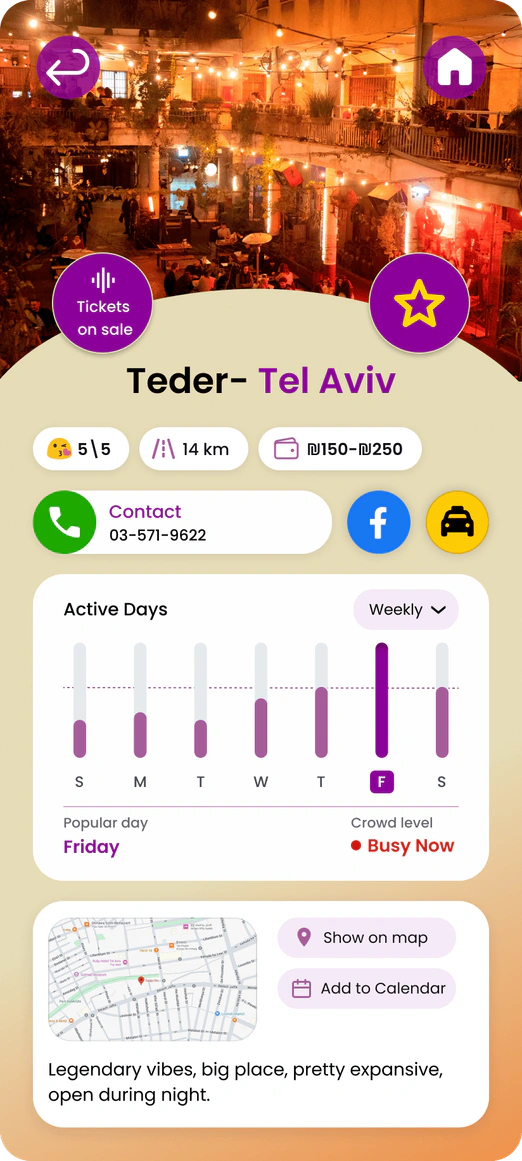 Mood Match group recommendation screen